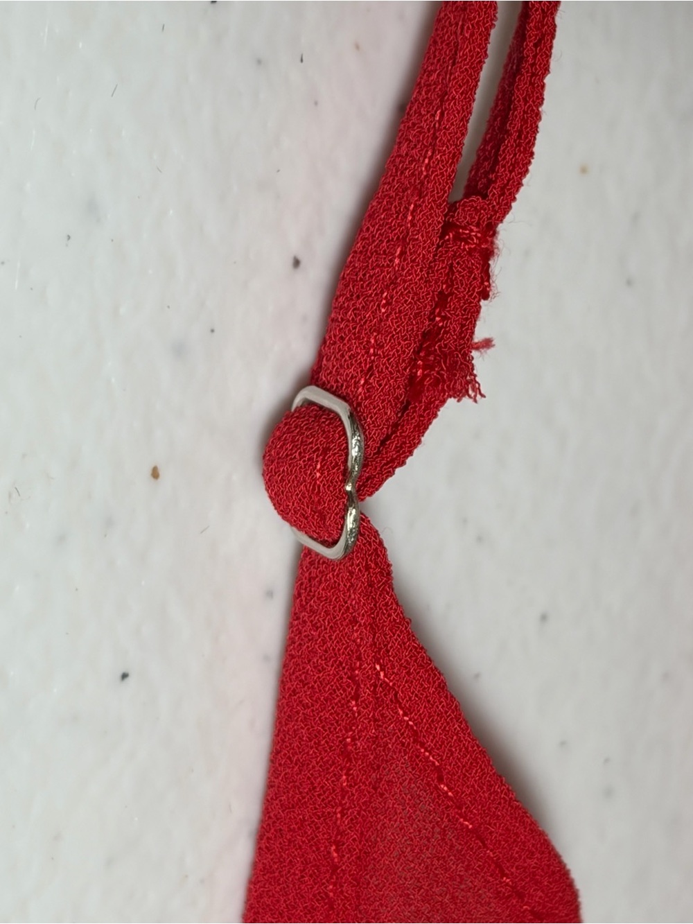 Lulu's Red Ruffle-Trim Mini Dress (M) - Picture 8 of 9